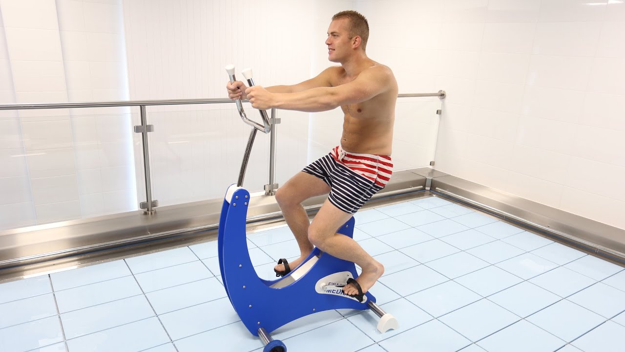 EWAC Medical - Underwater Bicycle demonstration