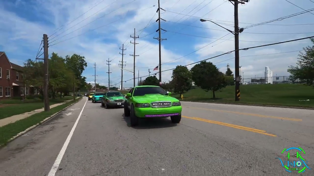 Crown Vic Boys & Girls Chapter 51 - Cincinnati, Ohio 10th Anniversary RideOut Through Winton Terrace