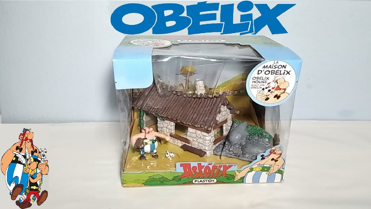 Распаковка и обзор дома Обеликса из пластика (60850) - Maison d'Obelix!