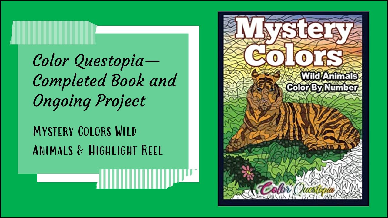Color Questopia Project & Completed Book