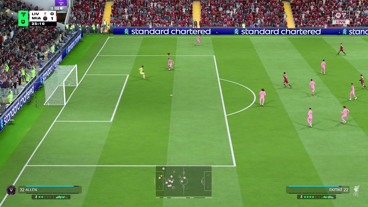 FC 26 - Liverpool VS Inter Miami - Friendly Match - Gameplay (PS4 HD) [1080P60FPS]