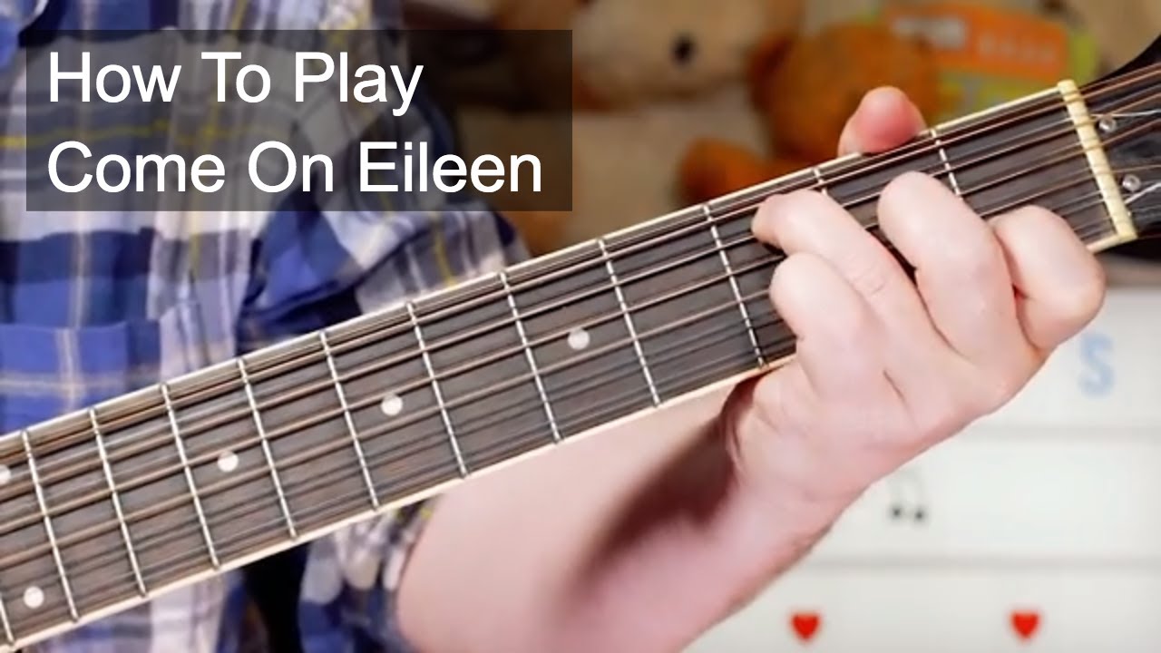 Урок игры на акустической гитаре «Come On Eileen» от Dexy’s Midnight Runners