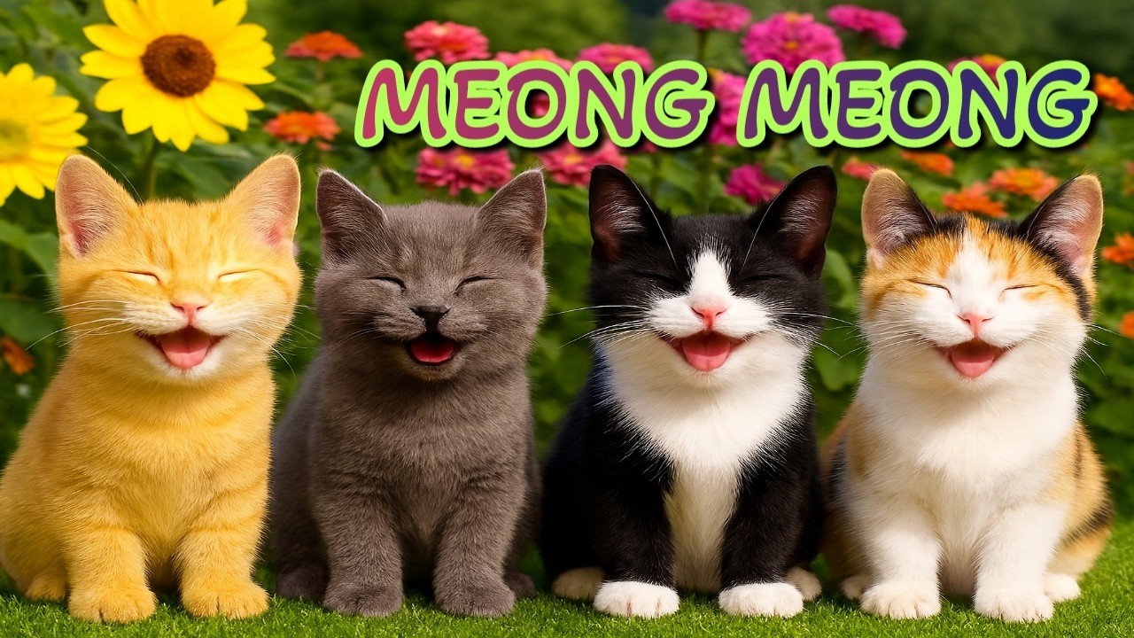 Lagu Anak Anak - ANAK KUCING MEONG MEONG - Lagu Anak & Balita Paling Viral Terbaru 2025
