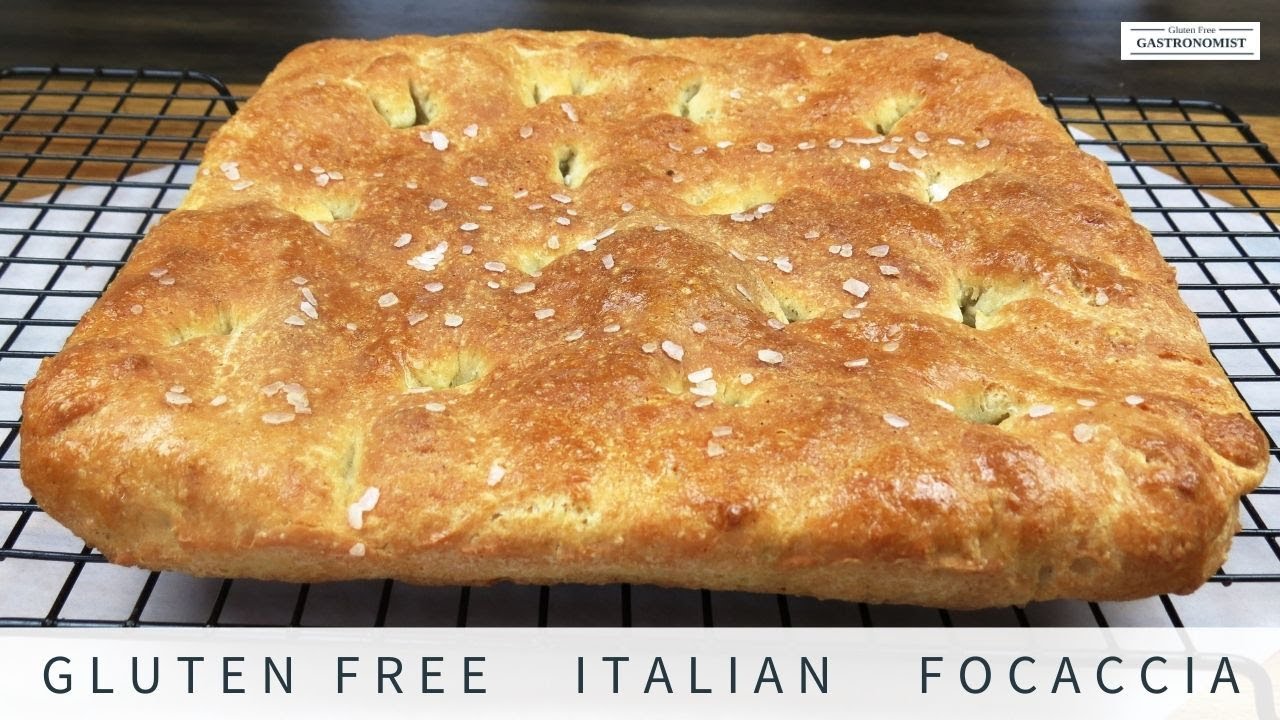 Italian FOCACCIA Flatbread (Free from Gluten, Dairy, Rice, Corn, Oat, Psyllium, Lectin)