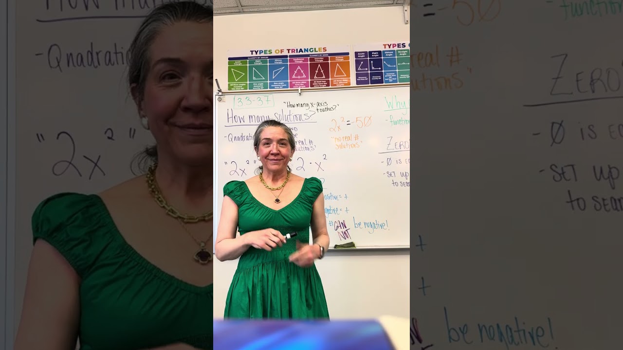 Integrated Math 2 Jan 8, 2026: Quadratic Solutions & Zero Product Property
