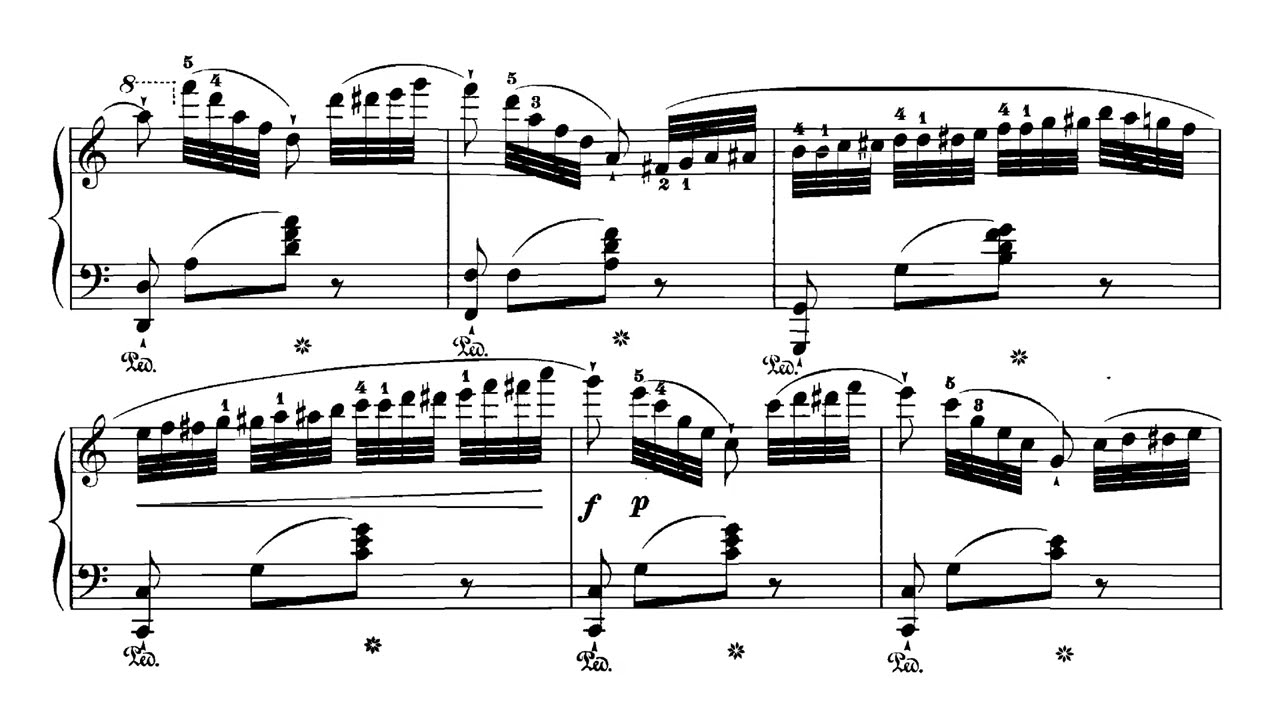 Ravina - Étude No. 1 “Agilité”, from 'Études de style et de perfec..', Op. 14 (Audio+Sheet) [Hough]