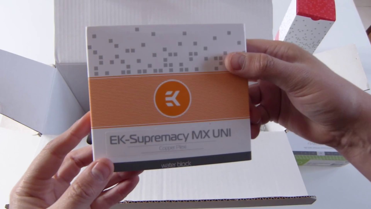 Unboxing Watercooling EKWB slim 120