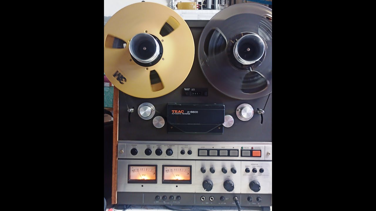 Teac A6600 Reel-to-Reel Tape Deck Recorder - solid made deck!