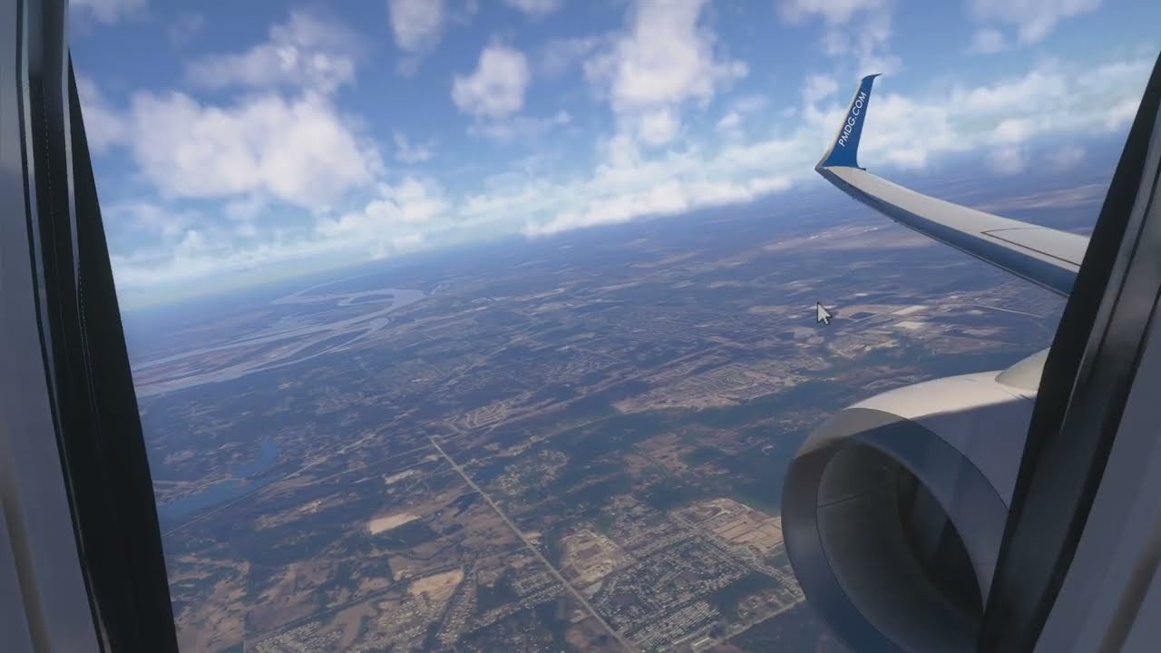 FS2024 PMDG Boeing 737 | Memphis KMEM - Austin KAUS | Takeoff and Climb | FedEx Route