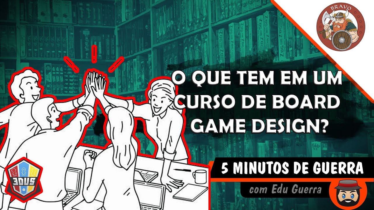 O que tem em um curso de Board Game Design?