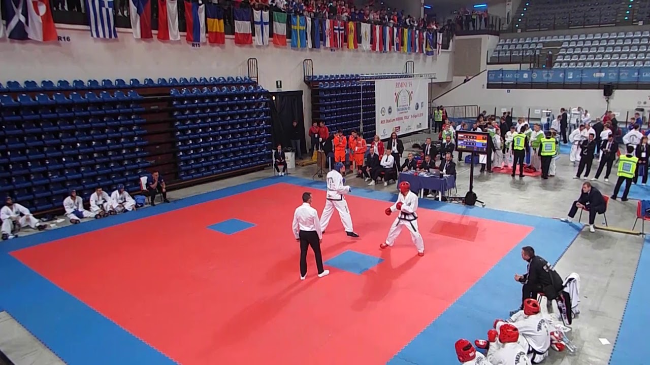 Greece v Bulgaria - Male Adult Team Sparring Final