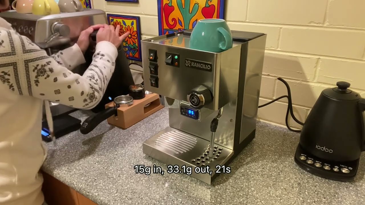 Dialing in Rancilio Silvia with DF64