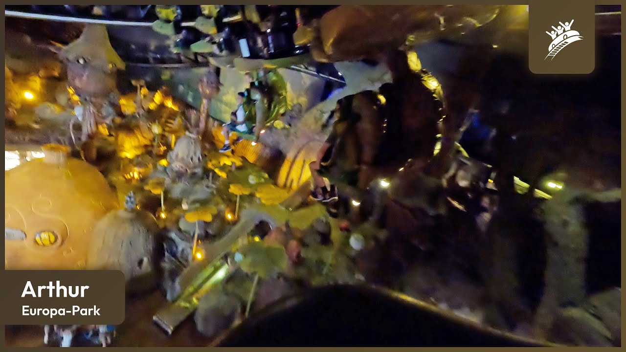 Arthur and the Minimoys - Inverted Powered Coaster & Dark Ride at Europa-Park (2022)