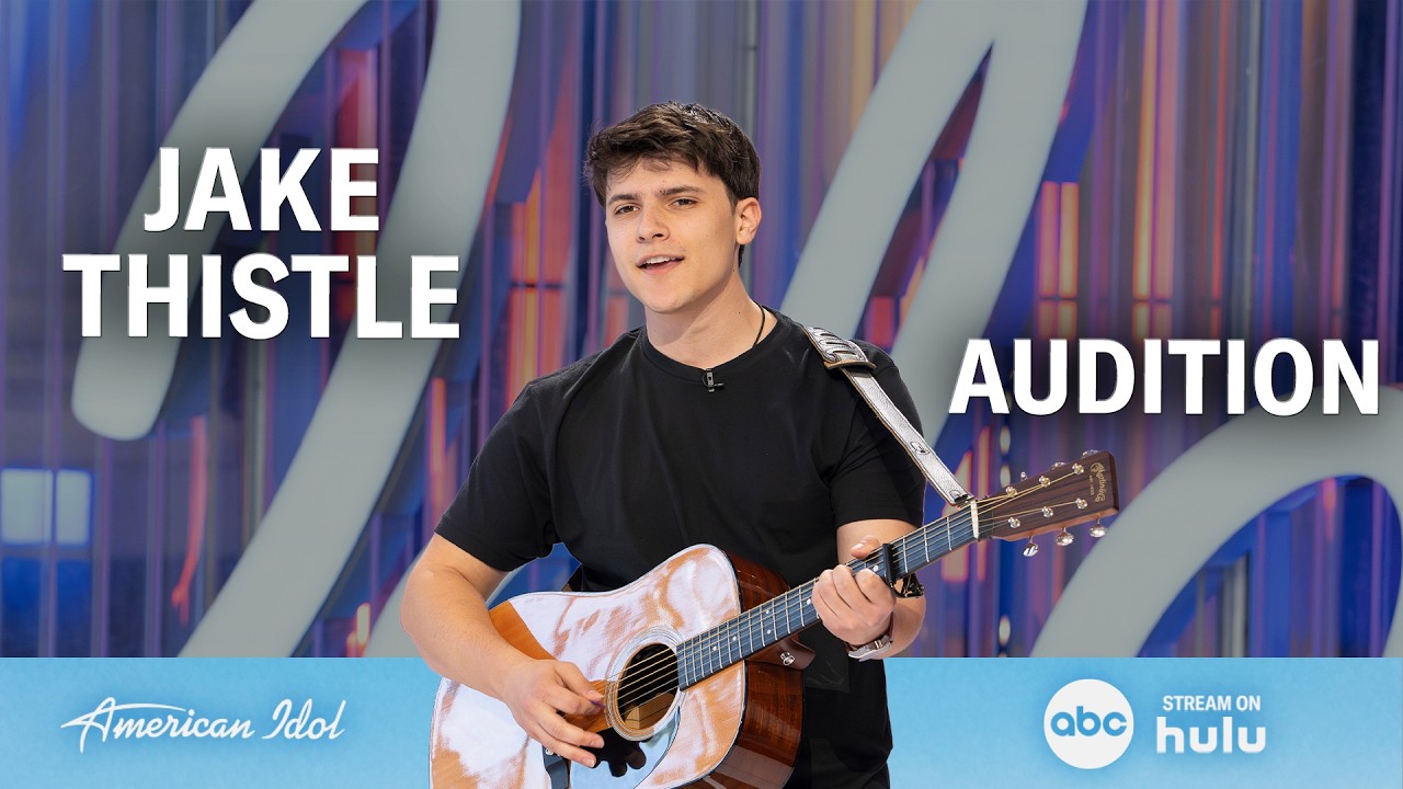 Jake Thistle Gives Superstar Vibes In Smooth Blind Faith Audition - American Idol 2026