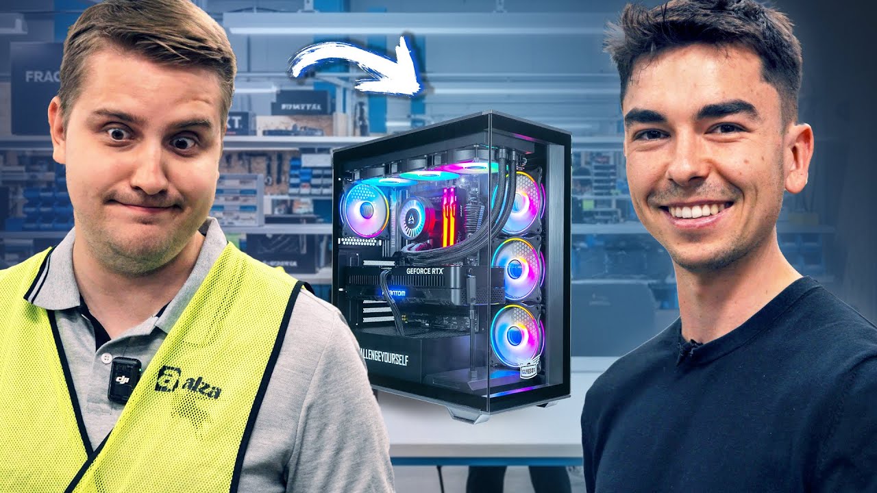 Jak se staví Alza PC? Exkluzivní prohlídka montážny.