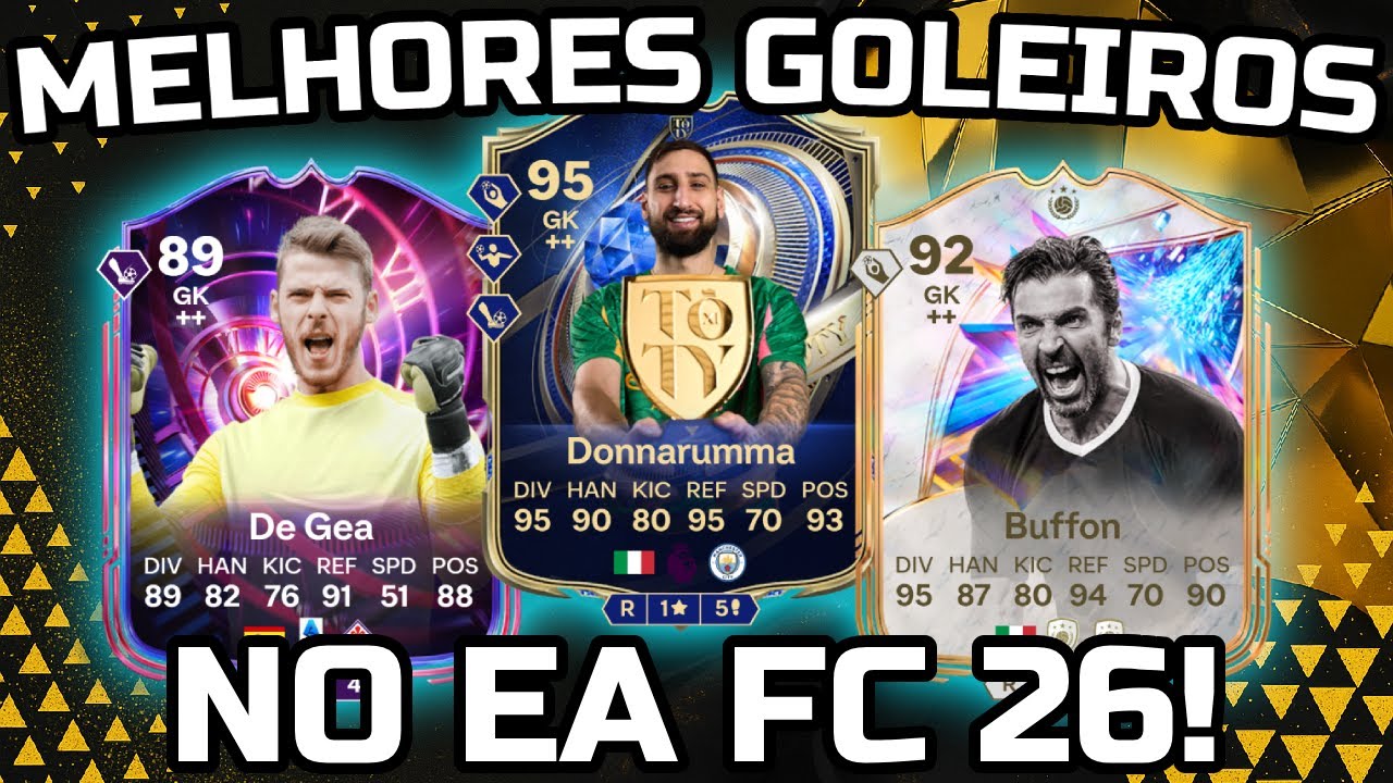 EA FC 26 - Melhores Goleiros ATUALIZADOS por Faixa de Preço no Ultimate Team