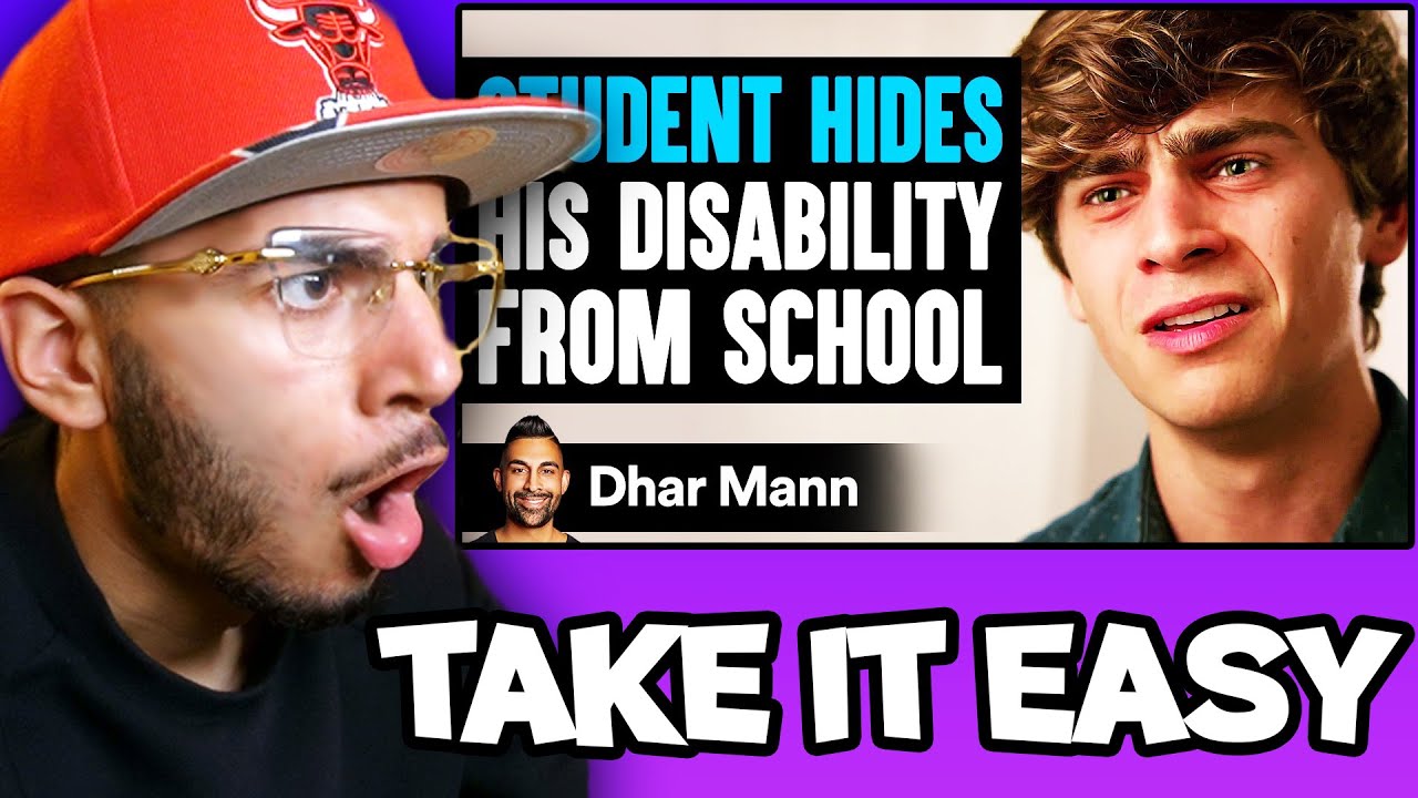 Student HIDES His DISABILITY From SCHOOL (Dhar Mann) | Reaction!
