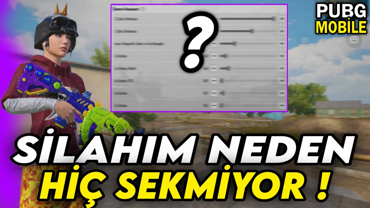 KENDİNİZİ NASIL GELİŞTİREBİLİRSİNİZ ? HASSASİYET KONTROL VE B&Uuml;T&Uuml;N GENEL AYARLARIM ! | PUBG MOBİLE