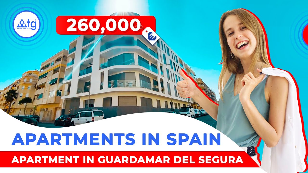 Apartment in Guardamar del Segura from € 260,000, 430 m to sea. Buy property in Spain with sea view.