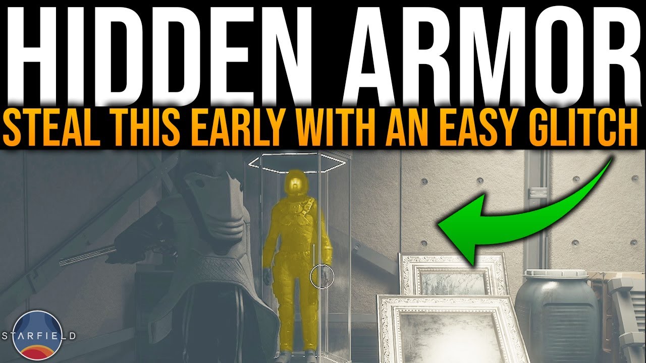 Starfield USE THIS STEALING GLITCH - NO LOCKPICK NEEDED - EARLY POWERFUL ARMOR