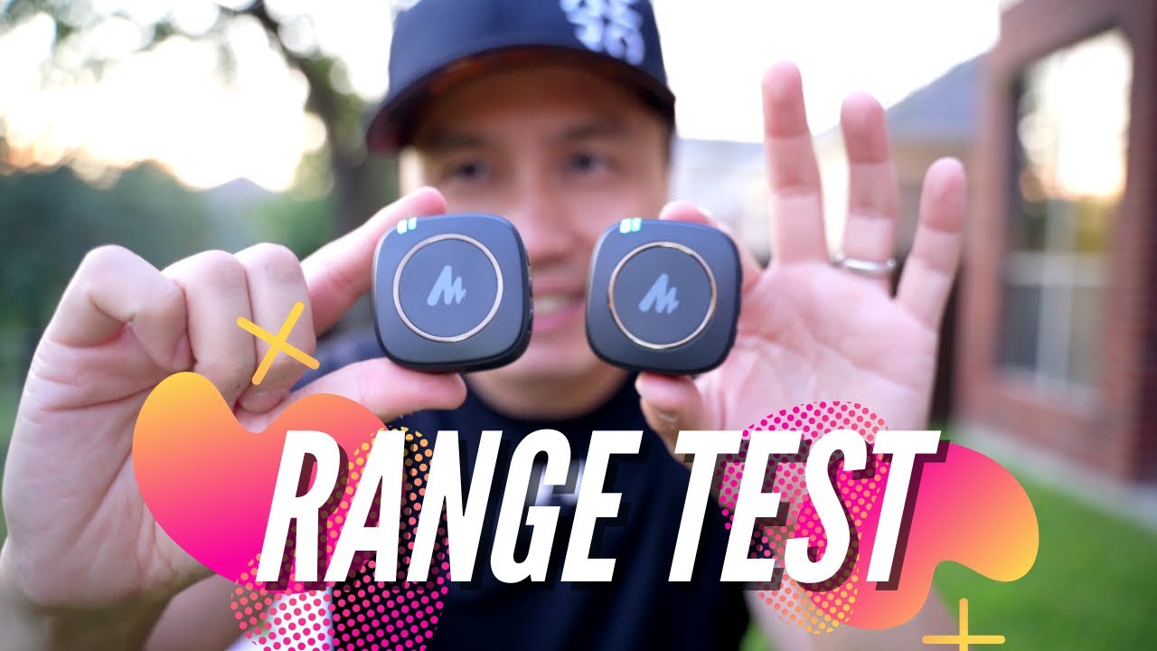 Range Test these Wireless Mic - Maono WM820