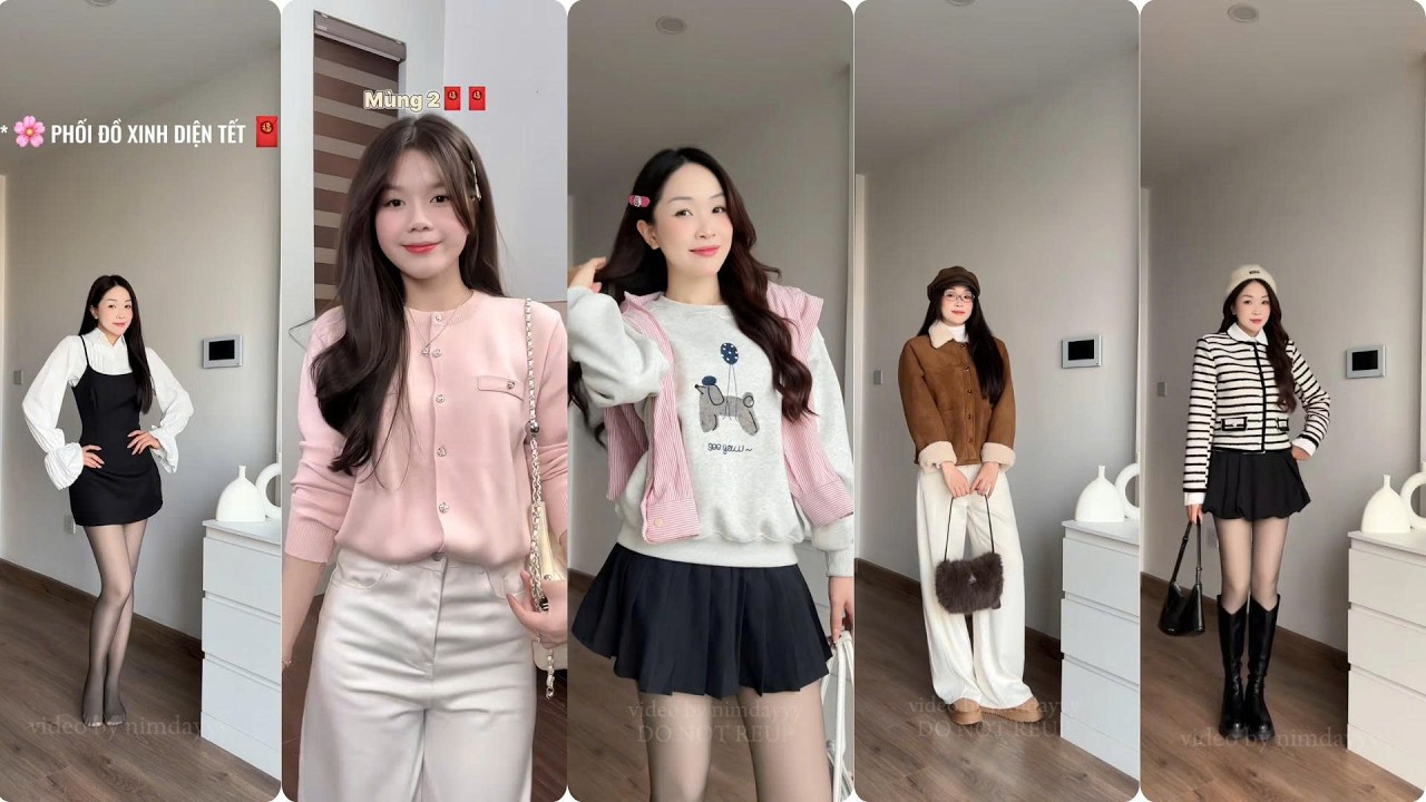 [ Shopee Hanul ] | Gợi ý quần áo OUTFITS xinh diện Tết 2026 hot tiktok