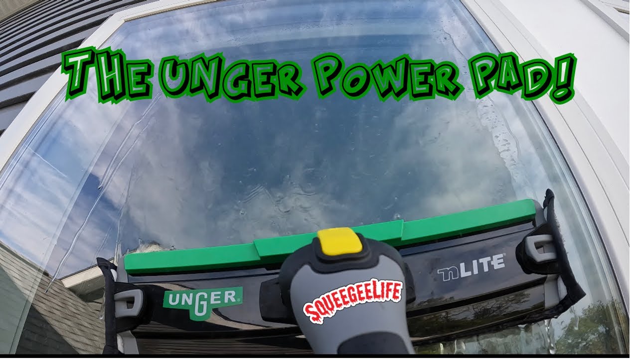 Unger Power Pad #windowcleaning #unger #squeegeelife