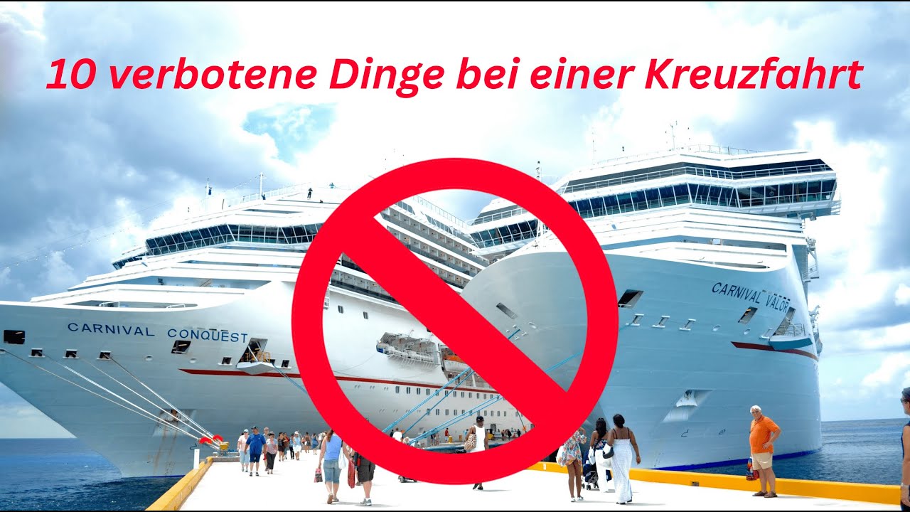 Diese 10 Fehler ruinieren deine Kreuzfahrt – Nummer 8 ist unfassbar! 🤯⚓️