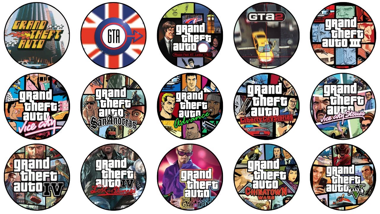 Все игры серии GTA объясняются за 27 минут
