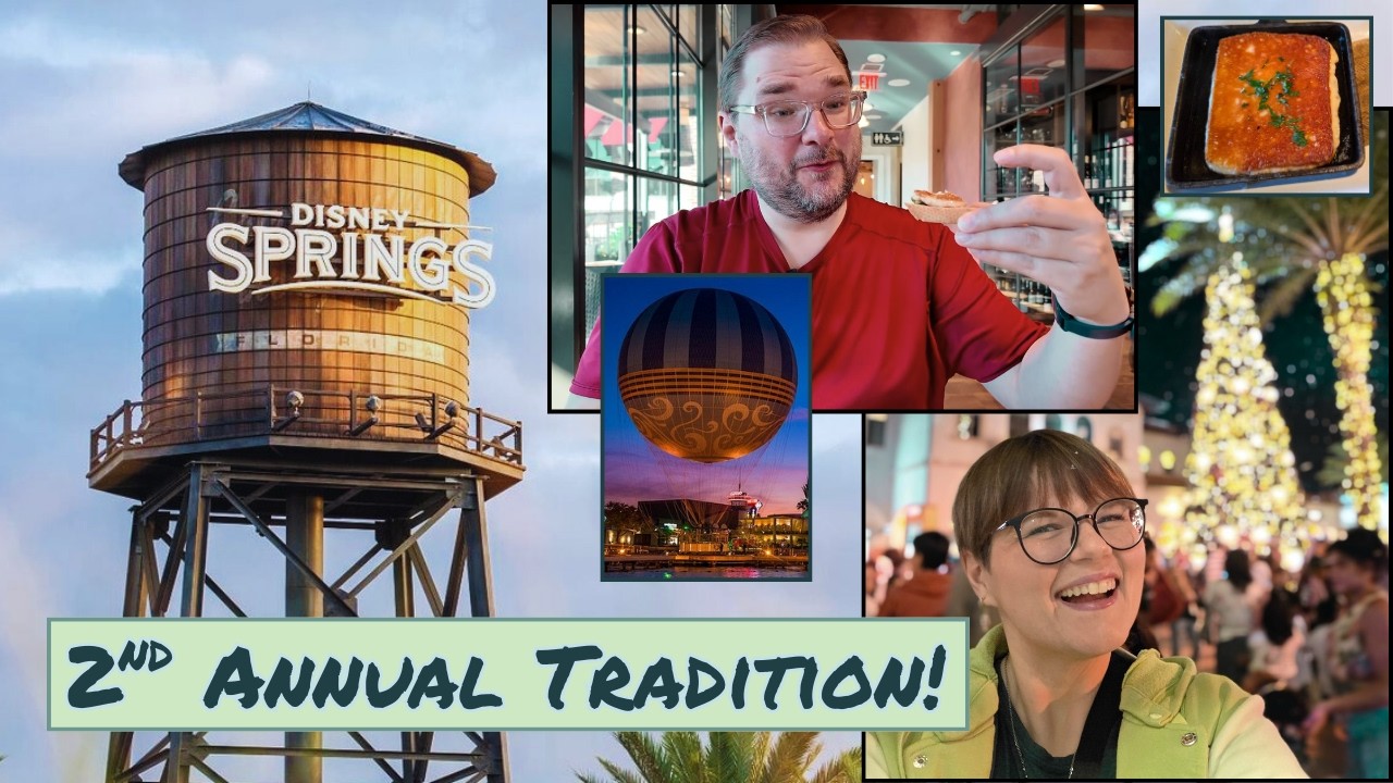 Date Night at Disney Springs! | Holiday Edition🎁✨