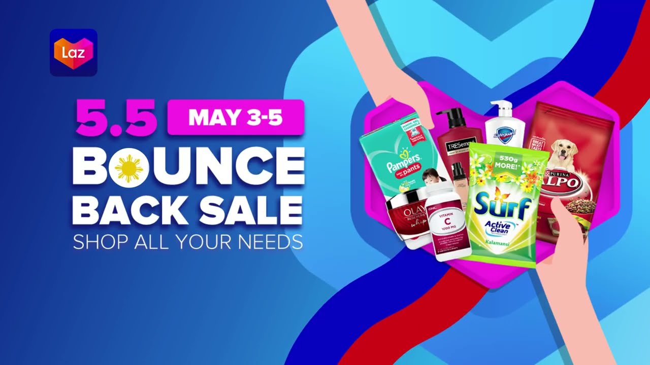 Lazada 5.5 (2020) Bounce Back Sale DVC Q2 2020 15s (Philippines)