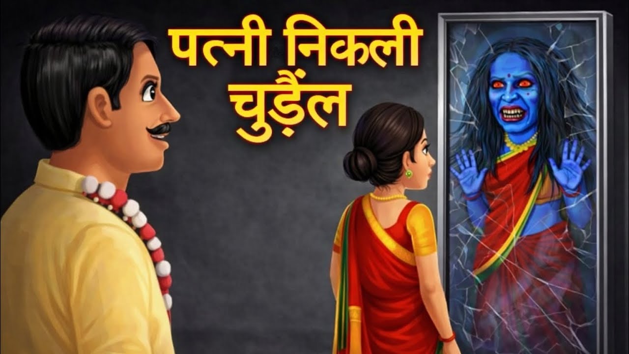 पत्नी निकली चुड़ैल( Wife beacom a witch) marriage horror story #viralhorrorkahani 