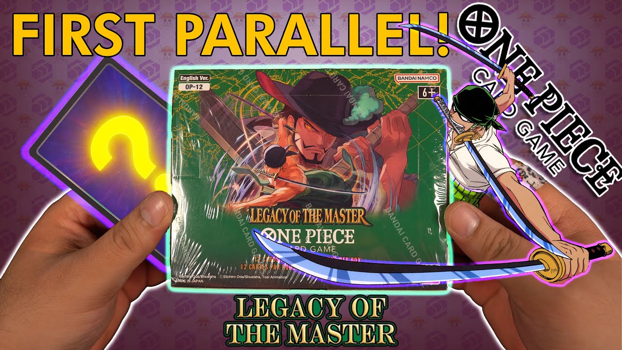 Insane Hit! My First Parallel from OP-12 Legacy of the Master 🔥