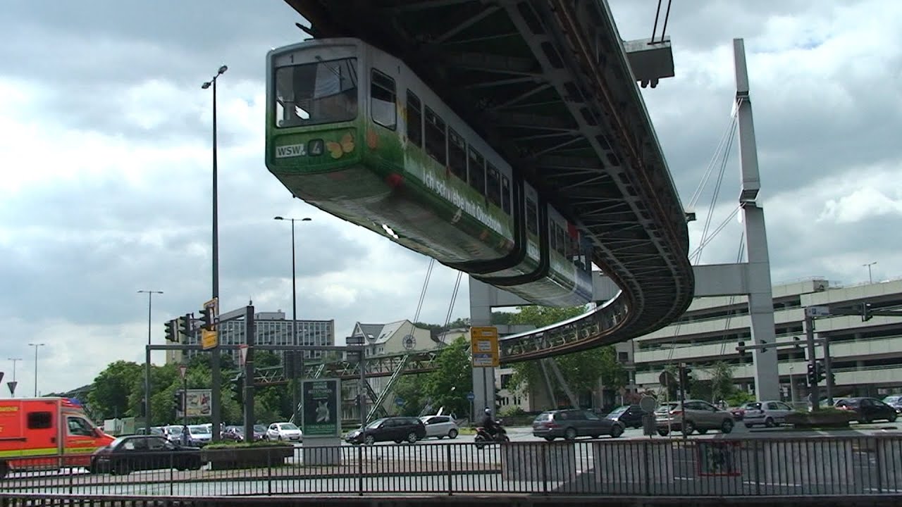 Niezwykly Swiat - Niemcy - Wuppertal - Podwieszana kolej cz. 2
