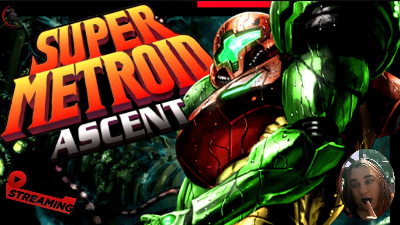 Wall jump Madness! Super Metroid: Ascent (Part 3- Livestream)