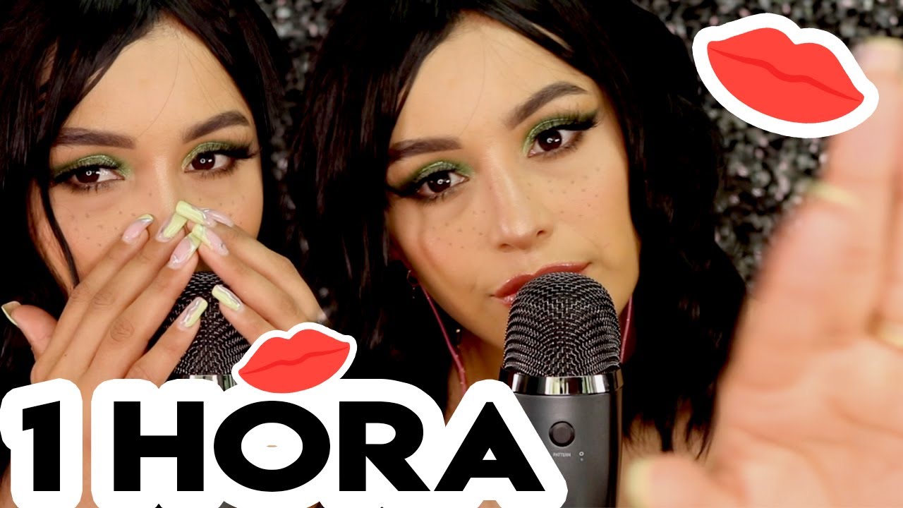 ¡TE VAS A DORMIR 😴  CON 1 HORA DE #MOUTHSOUNDS! 👄. I ASMR en ESPAÑOL I Ges ASMR