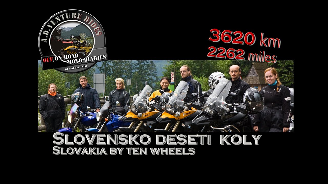 Motorcycle Expedition Slovakia - Full length