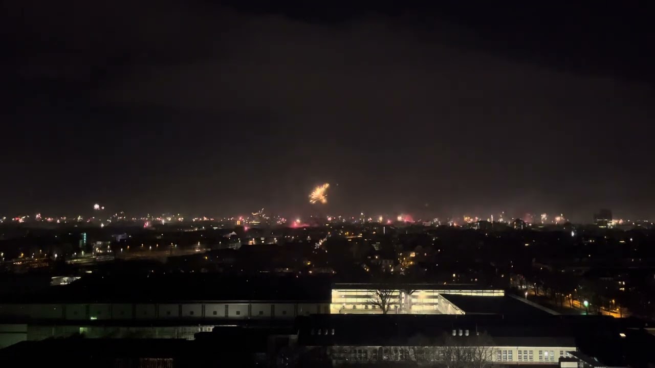 Nieuwjaarsvuurwerk Hannover 2024