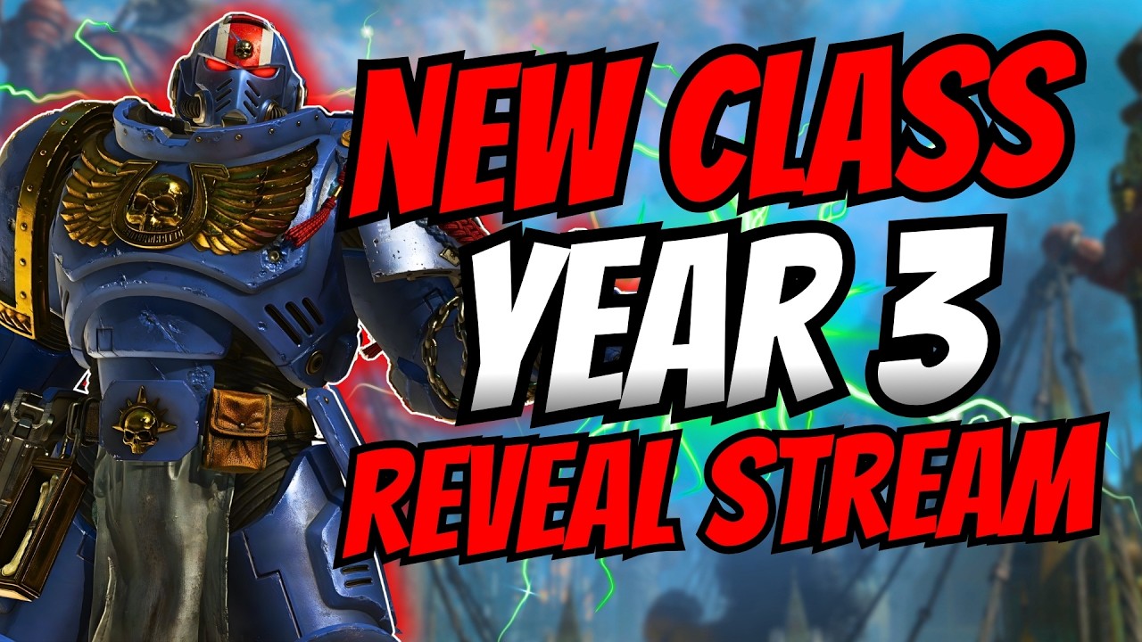 NEW CLASS+YEAR 3 Roadmap Reveal Stream and More in Space Marine 2 (we're back)