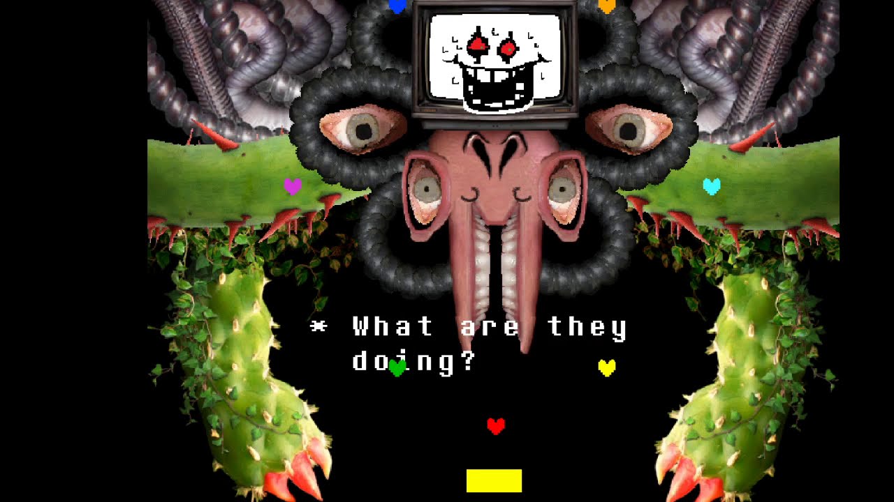 Omega Flowey Full Boss Fight! [No commentary as well as seizure warning!]