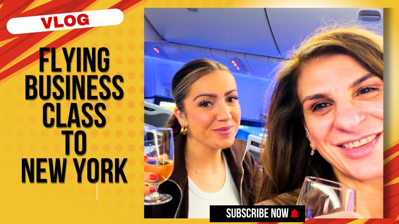 TRAVELLING BUSINESS CLASS TO NEW YORK FIRST TIME AND LUXURY SHOPPING IN TERMINAL 5