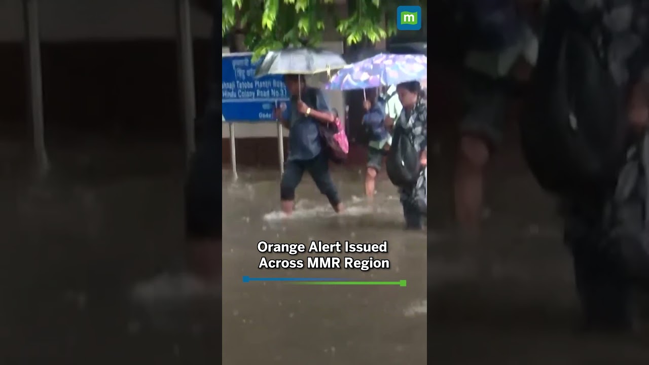 Heavy Rain Batters Mumbai; Waterlogging Disrupts Commute Across City