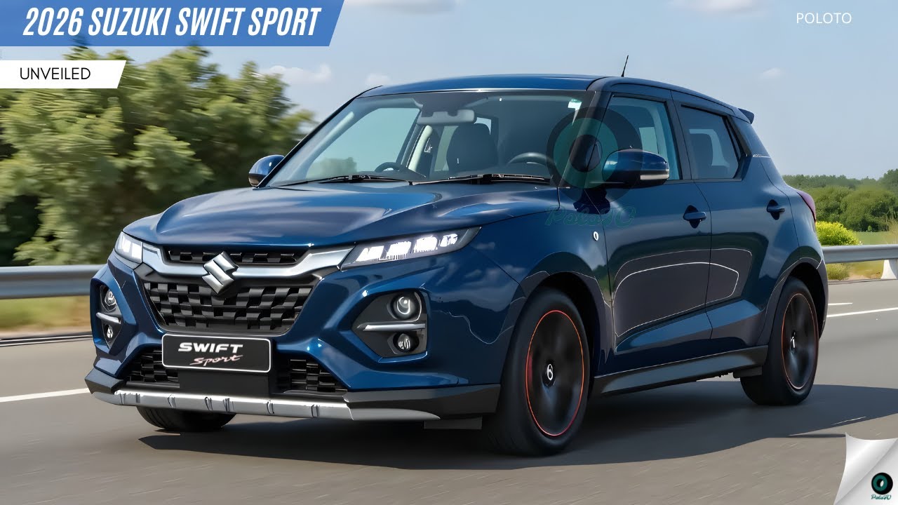 First Look! 2026 Suzuki Swift Sport Unveiled - an attractive, sporty, and affordable hatchback!