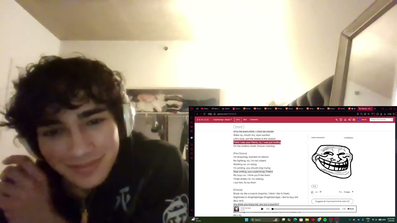 Reacting to Bladee - Working on Dying
