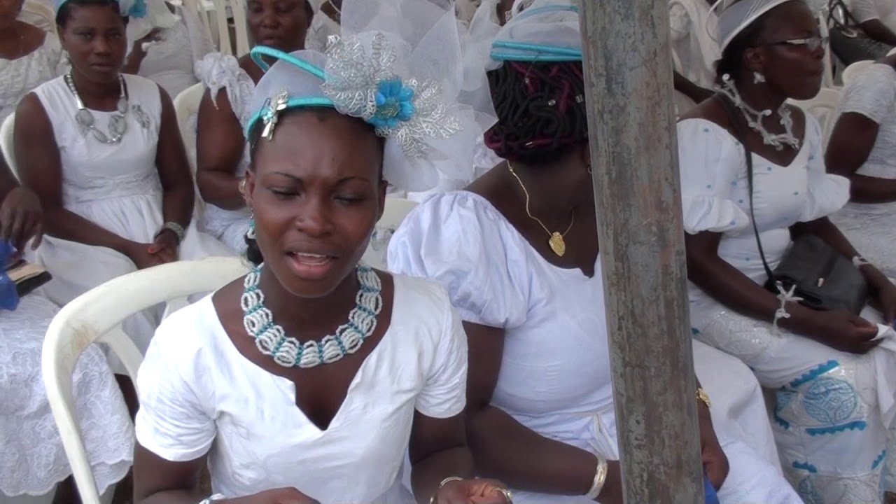 ECMH:Eglise Harriste 75 ans du suprême Cessi Koutouan Jacob Fin du culte vidéo 1