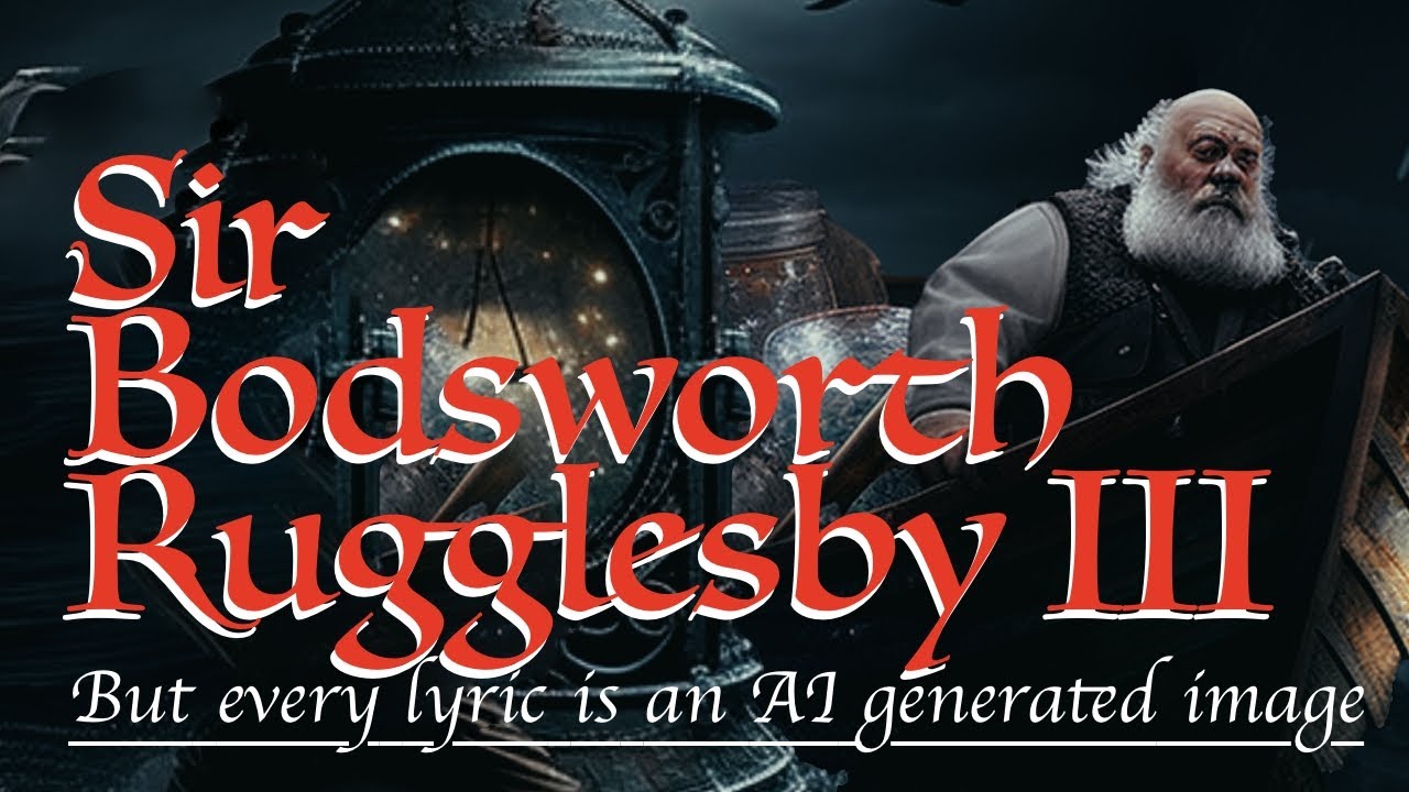 Sir Bodsworth Rugglesby III - But every lyric is an AI generated image ( klaatu )