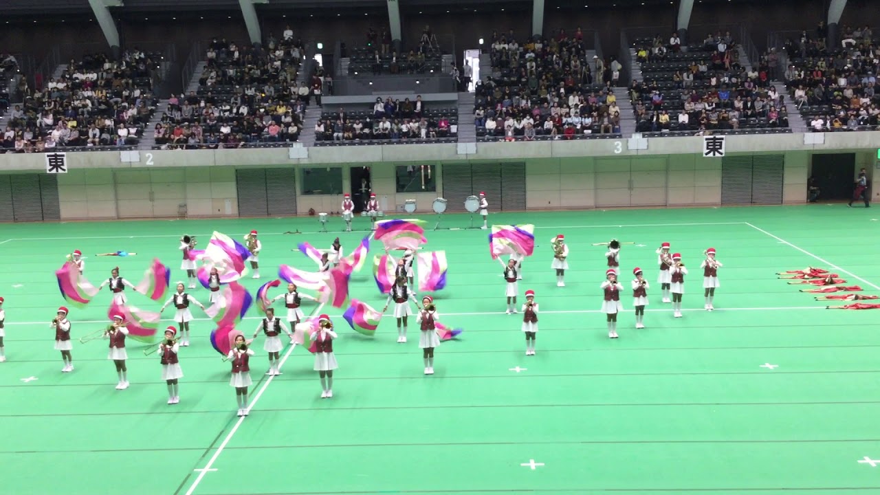 高崎マーチングフェスティバル 第29回   高崎市片岡小学校 The Best Marching band Elementary school students Color guard