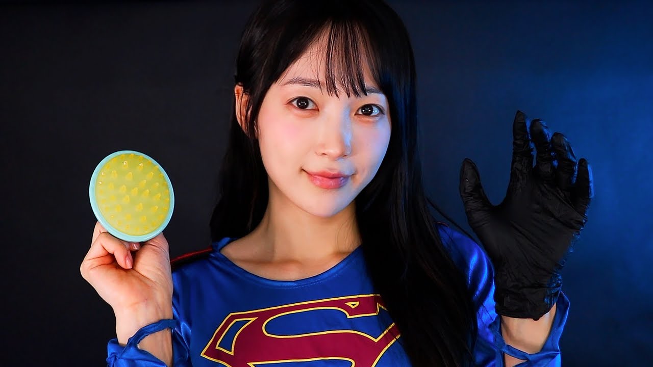 ASMR 얼굴을 단장해줄게요 | 얀데레 슈퍼걸 롤플레이 | 1인칭 속삭임 | Whispered Personal Attention | Yandere RP