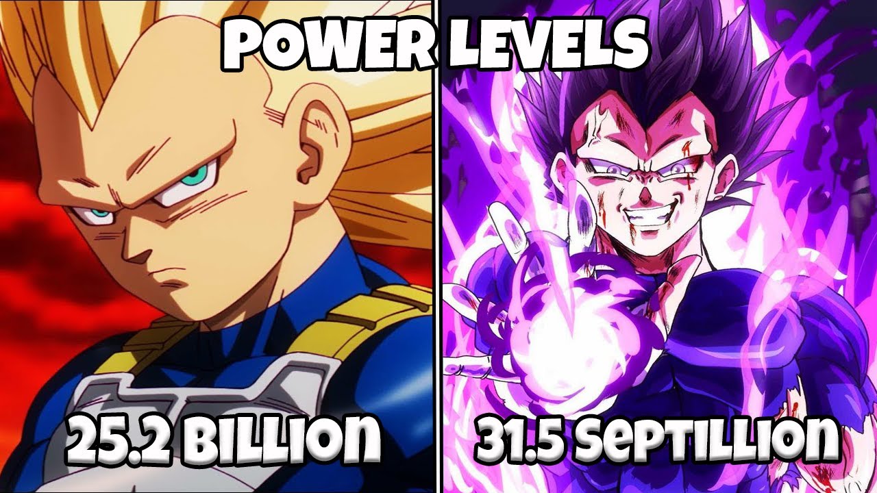 Power Level of Every Vegeta Form Explained!!