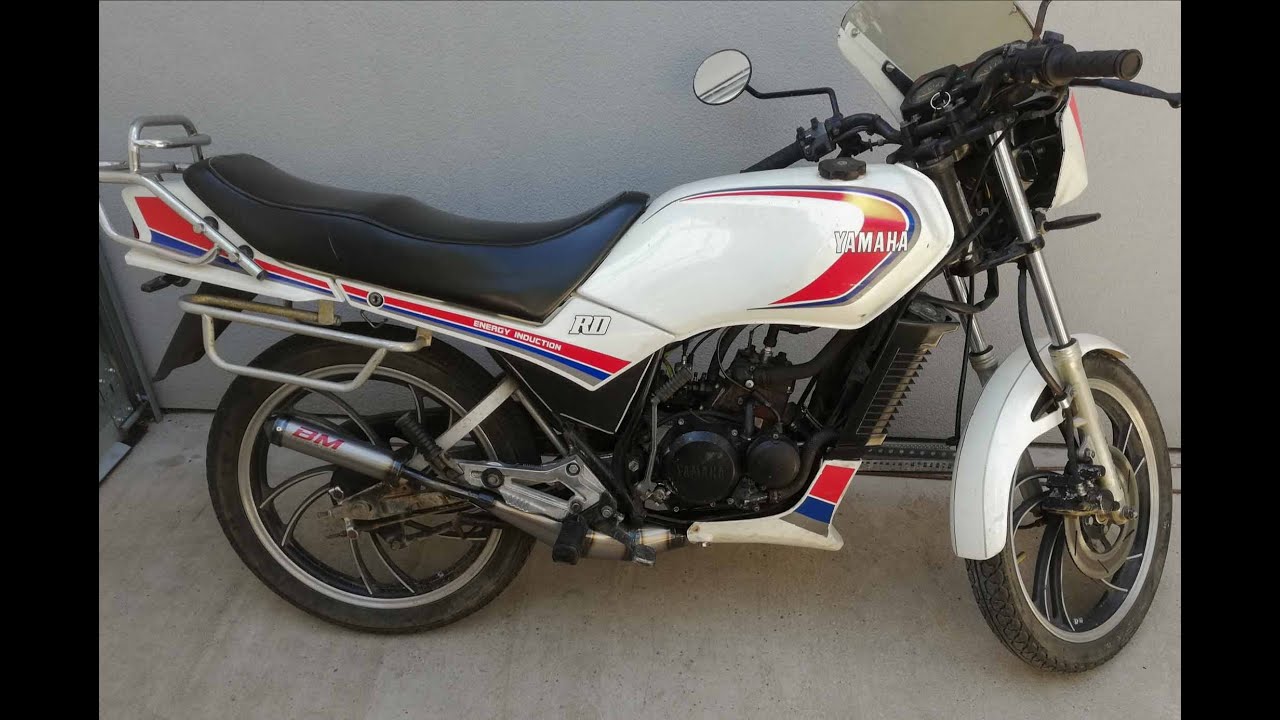 Yamaha RD80 LC2 sound test Original vs. BM Handmade exhaust